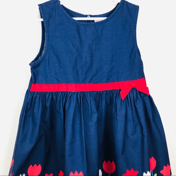 SOLD Gymboree navy blue sleeveless sundress sz 8 - Picture 2 of 5